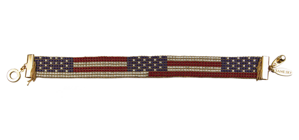 Limited Edition American Flag Bracelet