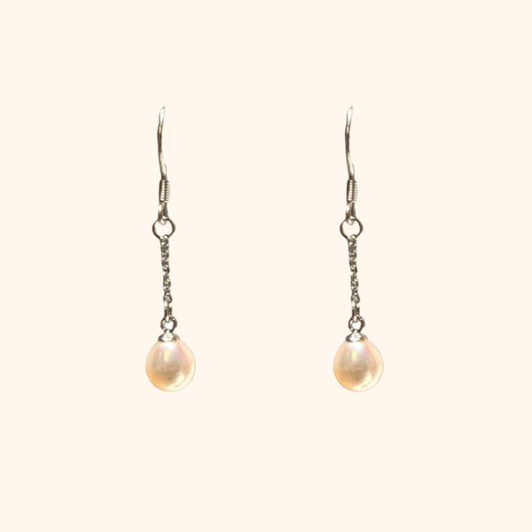 Raindrop Pearl Earring
