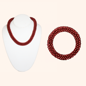 Burgundy Bond Set
