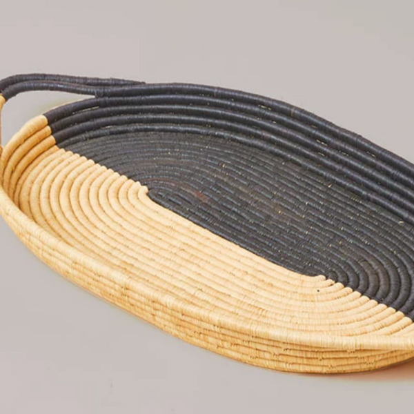 Raffia Split Tray
