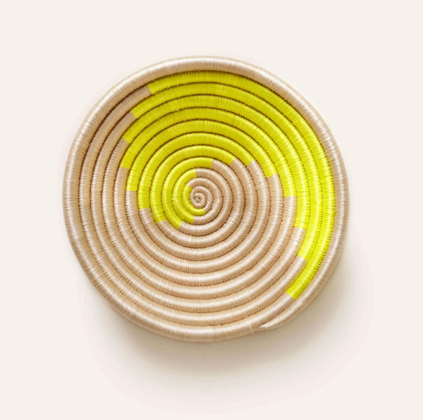 Mini Swirl Plateau Citron