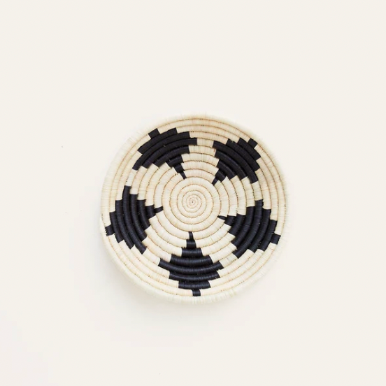 Mini Flora Raffia Plateau