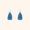 Azure Cat's Eye Earrings