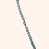 Blue Aquamarine Pearl Necklace