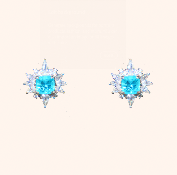 Aqua Twinkle Earrings