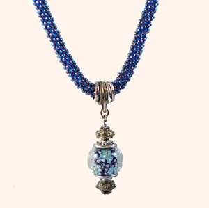 Blue Aspire Necklace
