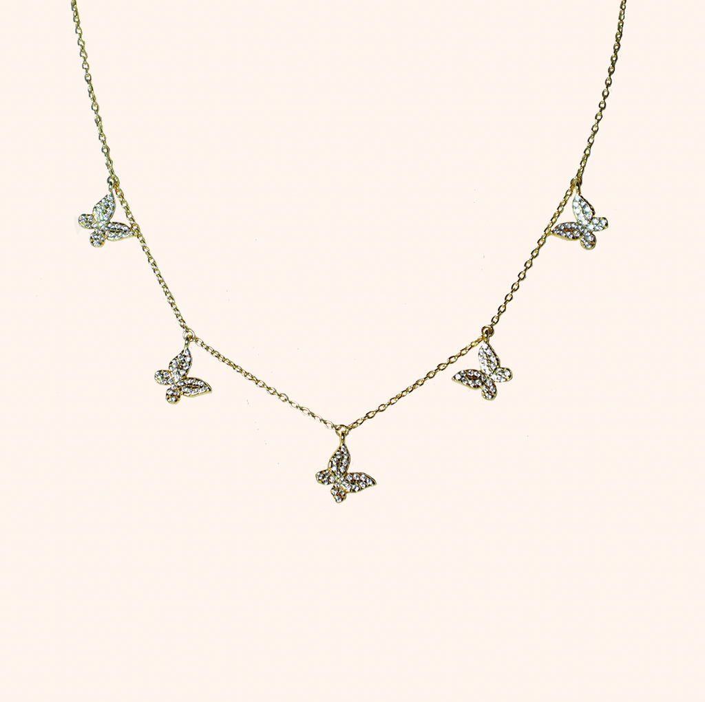 Zeyzey necklace butterfly deals
