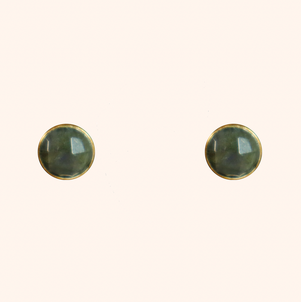 Hematite Stud Earrings
