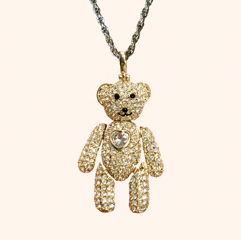 Teddy to the Rescue Necklace