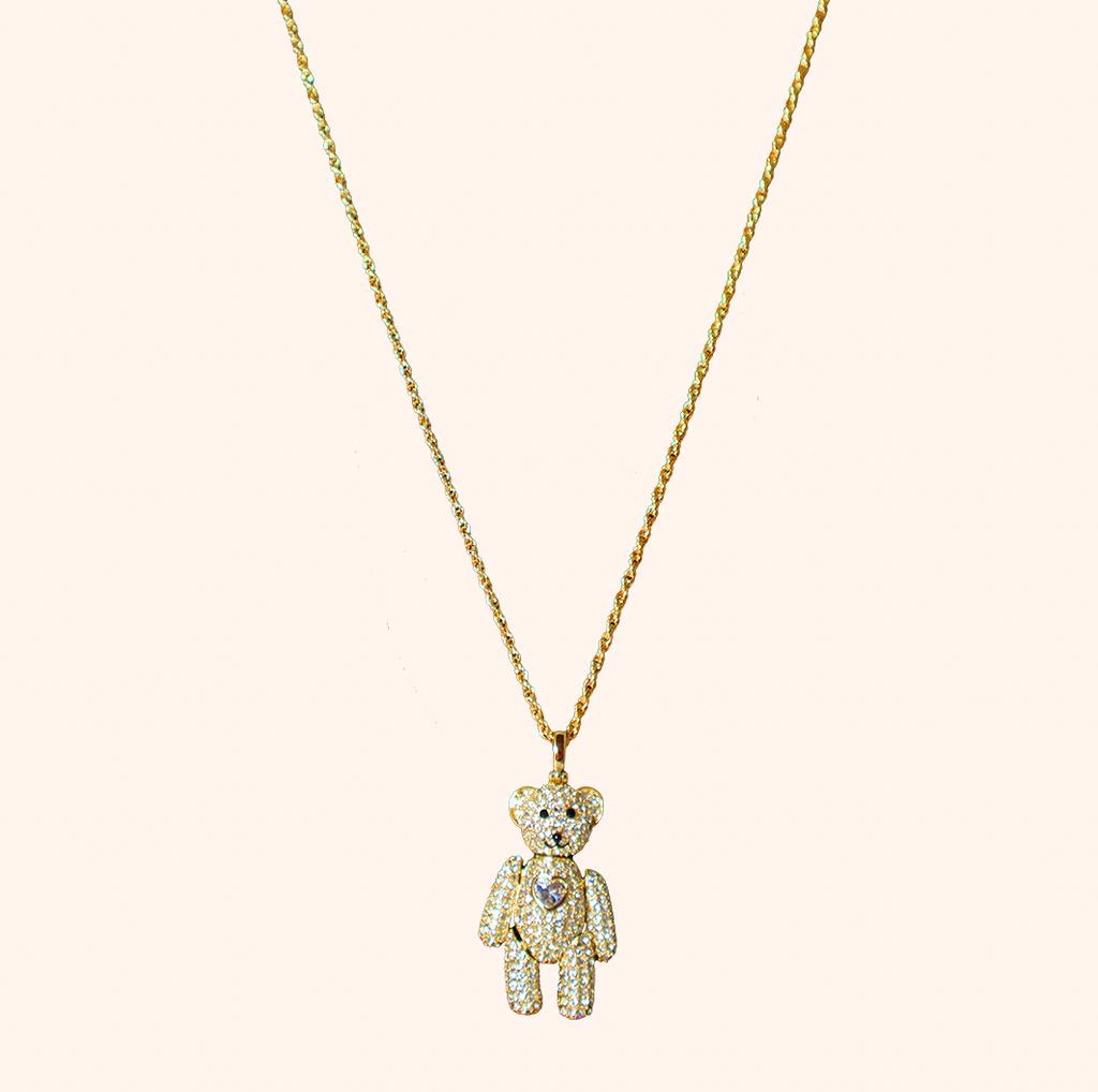 Teddy to the Rescue Necklace