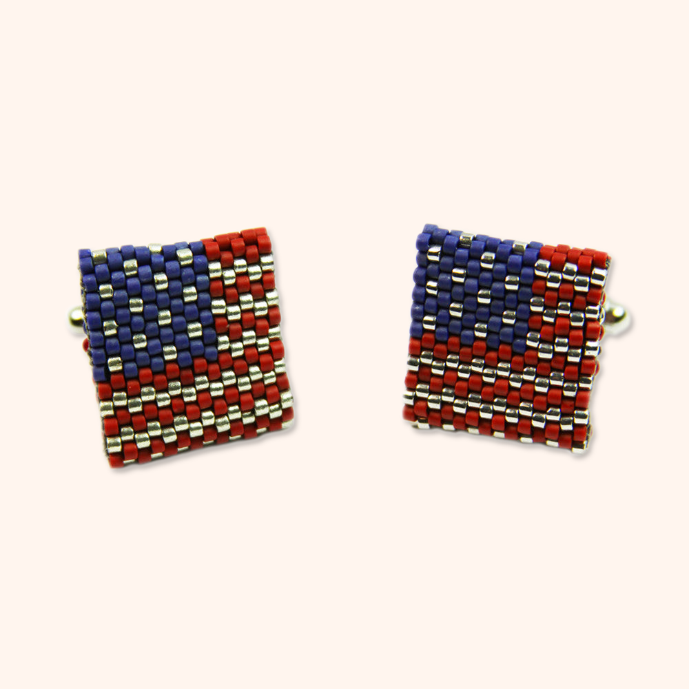 American Flag Cuff Links