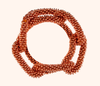 Cinnamon Infinity Bracelet