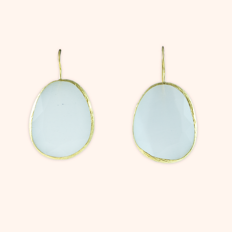 Moonstone Drop Earrings